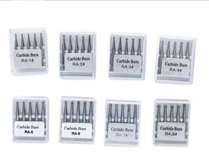 Fresas <span class=keywords><strong>de</strong></span> carburo <span class=keywords><strong>de</strong></span> tungsteno dental <span class=keywords><strong>de</strong></span> alta calidad, herramienta eléctrica/mecánica/diésel <span class=keywords><strong>de</strong></span> baja velocidad, hecha <span class=keywords><strong>de</strong></span> metal, RA1-RA8 - Product Image 5