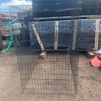 Ventes Flash : Panneau de grillage soudé pour cage à poulets pliable / cage de présentation pour coqs de combat