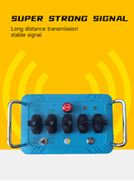 Télécommande à joystick proportionnelle 24V 12V longue portée 5 directions pour machines minières et équipements d'extraction pétrolière