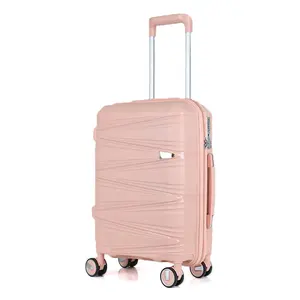 High-Quality PP Luggage Case Wholesale Manufacturer Long-travel Trolley Luggage