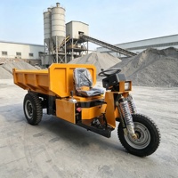 Mini-dumper électrique flexible à petit rayon de braquage pour les opérations de braquage dans les tunnels étroits