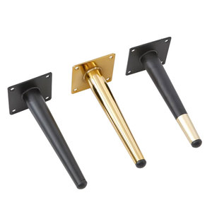 Métal Noir Or Meubles Quincaillerie Ronde Canapé Chaise Base Fer Moderne Table et Fournisseurs à Qingdao Bubble Bag - Product Image 6