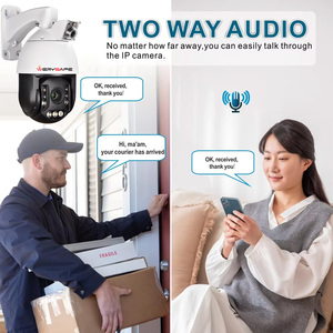 Câmera de Segurança WERYSAFE <span class=keywords><strong>Ptz</strong></span> Dome 12mp com Zoom de 20x, Visão Noturna de 100m, Rastreamento Automático, Câmera de Segurança Externa IP Remota Poe 360 Graus - Product Image 4