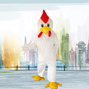 UYEAH MOQ 1 Pezzo Costume da Mascotte Personalizzato a Forma di Gallina per Adulti, Non Gonfiabile - Product Image 3