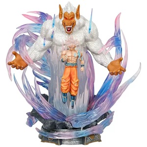 Figurine d'anime de haute qualité en gros Grande Bête de singe et <span class=keywords><strong>Goku</strong></span> Figurine de poupée d'anime Action détaillée à collectionner - Product Image 3