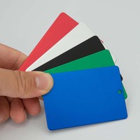 Plaques vierges en acier inoxydable et aluminium pour gravure, personnalisables en couleur, avec tolérance, pour étiquettes professionnelles, étiquettes d'identification, ornements, pendentifs et décorations