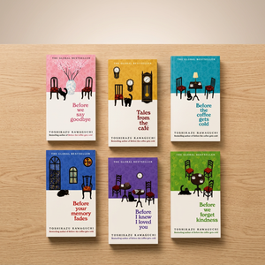 ชุดหนังสือกาแฟเย็น โทชิคาซึ คาวากุจิ ชุดหนังสือครบชุด เล่ม 1-6 นิยายภาษาอังกฤษ คอลเลกชันนวนิยายอารมณ์ขัน ปกอ่อน - Product Image 1
