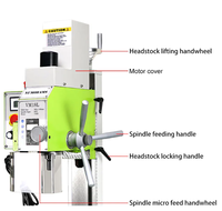 Machine à fraiser manuelle Numobams Vm18L, facile à utiliser, avec protection contre les surcharges
