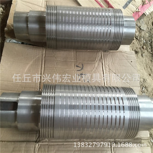 Rouleaux profilés en carbure de tungstène sur mesure pour le laminage de fil, longueur 50 mm, utilisation dans l'industrie sidérurgique - Product Image 2