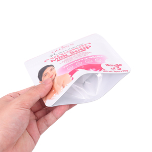Biodegradable Custom Printed Matte Cosmetic Pouch Gravure Printing Luxury <b>Zip</b> <b>Bag</b> Soft Touch Makeup Packaging Mylar <b>Bag</b> OEM ODM - Product Image 1
