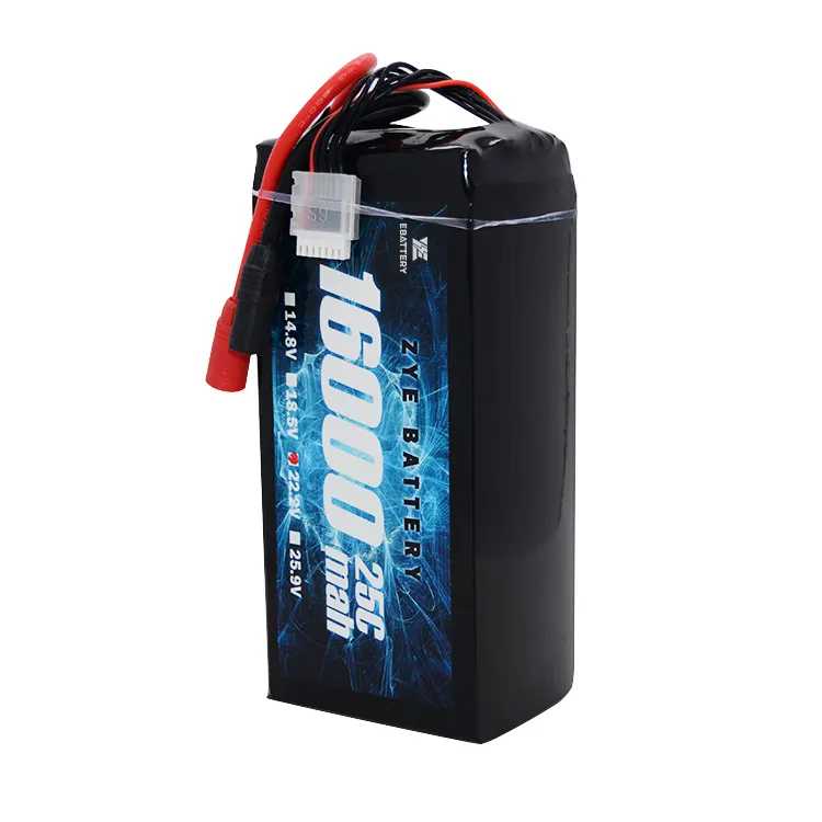 סיטונאי ZYE 16000mah 20000mah 22000mah 24000mah 32000mah 20c 25c 22.2v 6s7s drone lipo סוללה