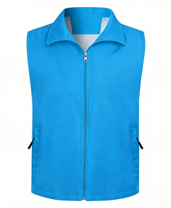 <span class=keywords><strong>Chaleco</strong></span> Unisex Premium de Poliéster con Diseño de <span class=keywords><strong>Rombos</strong></span>, Bolsillos con Cremallera, para Actividades al Aire Libre, Negocios, Ocio y Uso Diario - Product Image 4