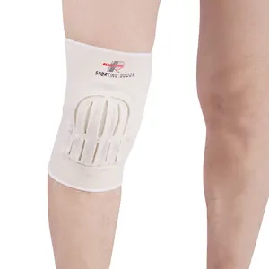 Guaina da calcio per adulti di alta qualità protettiva per fasciatura traspirante supporto per il ginocchio tutore per il fitness