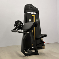 Máquina Profesional de Curl de Bíceps con Peso de Acero, Equipo de Gimnasio Comercial para Entrenamiento de Músculos de Brazo, Máquina de Fitness de Alta Calidad para Curl Sentado