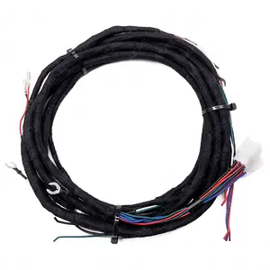 Custom Vehicle Wiring Cable Harness Horn Connectors Lightbar Assembly