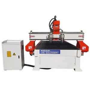 cabinet furniture industry wood mdf processing cnc router nesting machine 1325 Straight row tool change machining center 1530