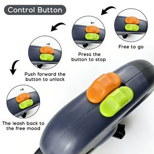 Guinzaglio per cani intelligente 3M guinzaglio per cani automatico a doppia fascia retrattile retrattile allenamento ABS + luce Spot in Nylon per camminare all'aperto - Product Image 2