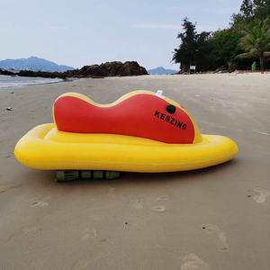 इलेक्ट्रिक मोटर चालित Inflatable जेट स्की लंबी धीरज के साथ पूल नाव नाव खिलौने - Product Image 2