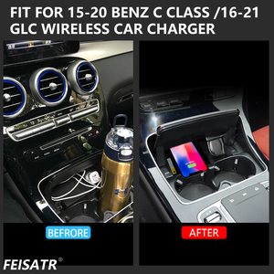 Chargeur sans fil Premium pour chargeur sans fil Premium pour Mercedes Classe C/<span class=keywords><strong>Glc</strong></span> - Product Image 4