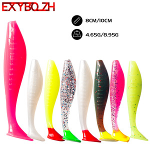 Yajie Tpr Soft Bait 4.65g 8.95g <b>Floating</b> T Tail Bionic Lure For Bass <b>Fishing</b> - Product Image 2