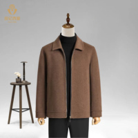 Manteau d'hiver pour homme en laine sur mesure, style trench-coat, vente en gros