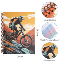 Set de Diario DIY para Niñas, Cuaderno Espiral A5, Kit de Scrapbook para Adolescentes y Niñas, Manualidades, Papelería, Regalo con Cubierta de Papel