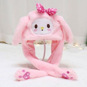 Gorro de Conejo LED Personalizado con Orejas Largas, Gorro de Peluche para Niños y Adultos, Orejas Móviles, Unisex, Regalo de Navidad - Product Image 3