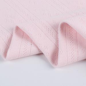 Calcetines de tela de punto acanalado jacquard 100% algodón orgánico peinado, teñido liso, malla hueca, <span class=keywords><strong>antimosquitos</strong></span>, para bebés y niños pequeños. - Product Image 4