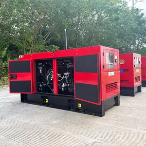 Mit Cummins Motor 4 B3.9-G11 Diesel generator 20kW 22kW Gruppe Elektro gen Diesel 22 kVA Insonoris