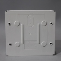 Boîtier de distribution électrique étanche IP66 en ABS, 9 voies, 20 prises, avec disjoncteur et rail DIN