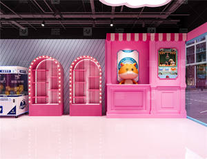 Au détail Led Éclairage Arqué Griffe Boutique Vitrine Personnalisé <span class=keywords><strong>Action</strong></span> Figure Magasin Meubles Verre Jouet Cadeau Boutique Affichage Vitrine - Product Image 2