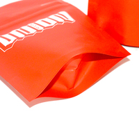 Sac en Mylar de 3.5g Emballage refermable Sac à fermeture éclair auto-scellant résistant aux odeurs Emballage en plastique Sac en feuille d'aluminium
