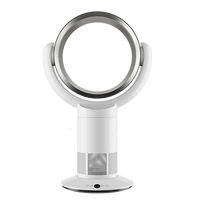 Ventilateur de table numérique portable sans pales CE CB en plastique pour la maison, avec télécommande, refroidisseur d'air, fonction minuterie et alimentation par batterie