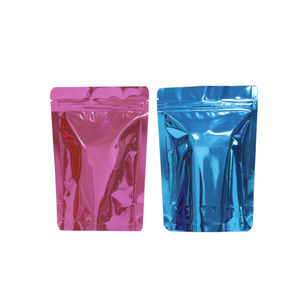 Custom <strong>Printed</strong> Moisture Proof Zip Lock Metallic+CPE <strong>Sachets</strong> for CBD Food Packaging 3.5 Gram Bag - Product Image 6