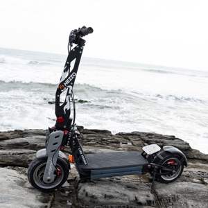 Scooter tout-terrain électrique F9 12 pouces 8000W Moteurs doubles 90Kpm 40Ah Pliable Étanche 80-100KM d'autonomie Contrôle par application Adulte - Product Image 3