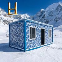 Maison de Garde Modulaire Robuste en Conteneur pour la Sécurité des Chantiers de Construction