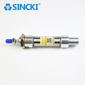 กระบอกลมขนาดเล็ก MA 25 มม. รุ่น MA25*25-S-<span class=keywords><strong>CA</strong></span> ทำจากสแตนเลส แบบกลม ทำงานสองทาง ชิ้นส่วนนิวเมติก - Product Image 3