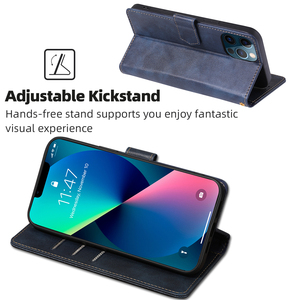 Funda de teléfono para VIVO X90, <span class=keywords><strong>X80</strong></span>, X70, X60, X50E Pro Plus, función RFID, funda trasera de cuero con tapa, billetera - Product Image 5