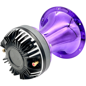 Loa kèn chuyên nghiệp MAX 600W màu tím, chống tia cực tím, mạ crôm, với trình điều khiển nén titan cuộn dây thoại 2 inch - Product Image 4