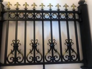 รั้วอลูมิเนียมแผงอลูมิเนียมศิลปะรั้วอลูมิเนียมรั้ววิลล่ารั้วระเบียง - Product Image 6