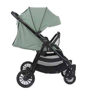 <span class=keywords><strong>Passeggino</strong></span> Moderno in Lino Oxford con Telaio Leggero in Lega di Alluminio, Carrozzina per Neonati con Cintura di Sicurezza a Cinque Punti - Product Image 1