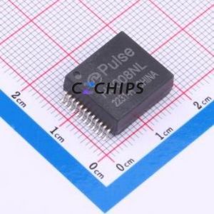 หม้อแปลงไฟฟ้า H5008NLT แบบ SMD ขนาด 18.9x13.7 มม. ตัวเหนี่ยวนำ 1CT:1CT/1CT:1CT 350uH - Product Image 1