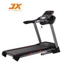 Junxia Elektrisches Laufband JX-690S Heimtrainer Geräuscharm Faltbar Stoßdämpfend Indoor-Fitnessgerät
