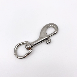 70Mm Thép Không Gỉ 316 Ngoài Trời Carabiner Xoay An Toàn Mùa Xuân Leo Núi Móc - Product Image 4