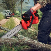 Scie à chaîne électrique ONEVAN 7980W, 16 pouces, moteur sans balais, scie à chaîne électrique, outil de travail du bois, scie sans fil pour batterie Makita