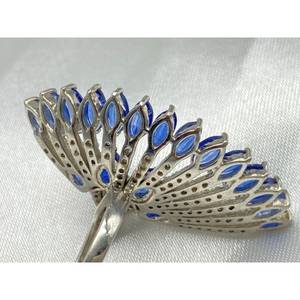 Nuevo Anillo KYNITE de Lujo Más Vendido, Plata de Ley 925, Regalo para Fiestas, Bodas, Compromisos, Ceremonias Religiosas y Eventos - Product Image 2