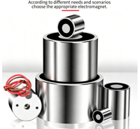 Électroaimant à déclenchement par alimentation SP2023KS, force de maintien 9 kg, 6 V, 12 V, 24 V CC, IP68, aimant permanent