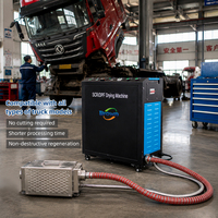 Máquina de Regeneración de Alta Temperatura DOC SCR DPF Trifásica de 19KW, Sin Necesidad de Corte, para Camiones Diésel