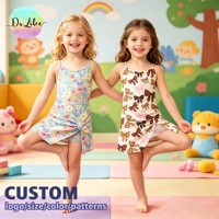 Vêtements de fitness et de yoga pour adolescentes, vêtements de sport personnalisés pour enfants, robe de sport pour filles, vêtements de sport athlétiques pour filles