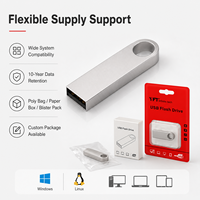 Memoria USB al por Mayor, Unidad Flash USB de Metal, Memoria USB de 8GB 16GB 32GB 64GB 128GB, Pendrive de Capacidad Completa